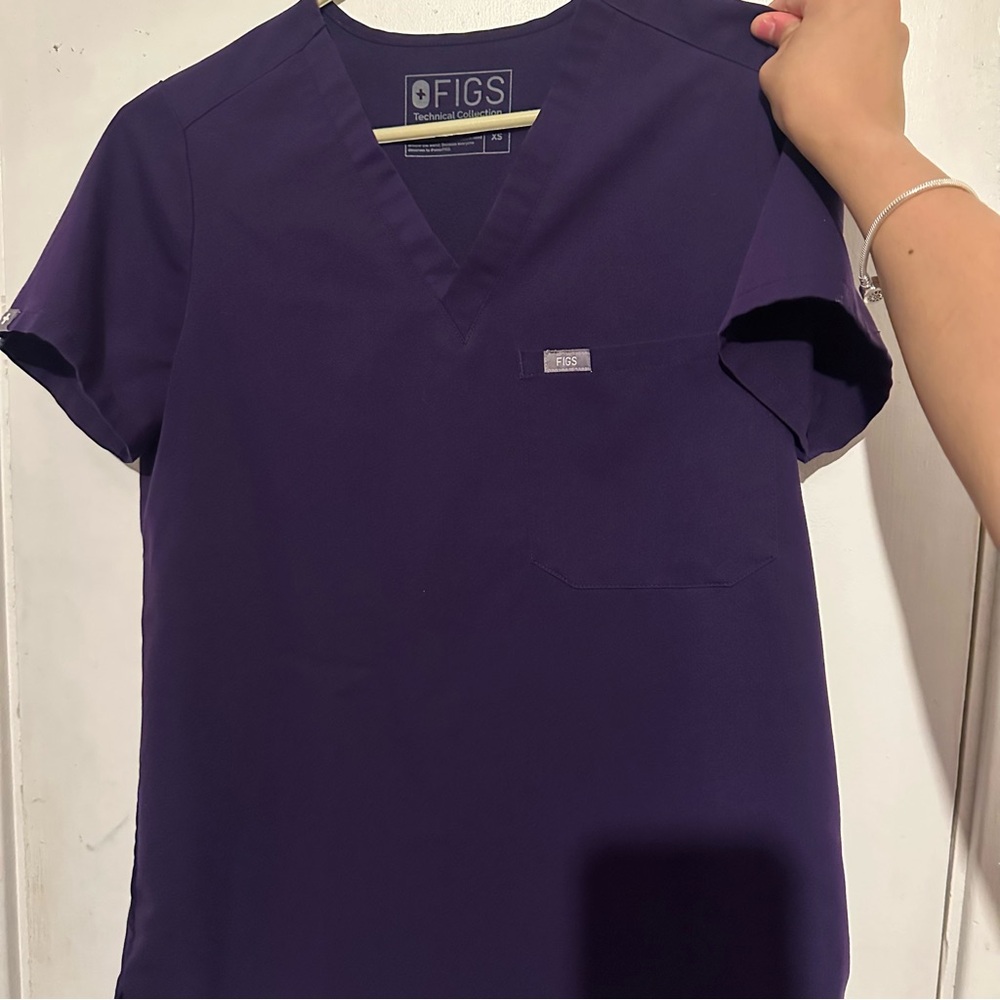 Figs Catarina Top OG Purple